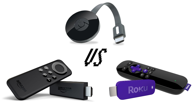 Firestick vs Roku vs Chromecast