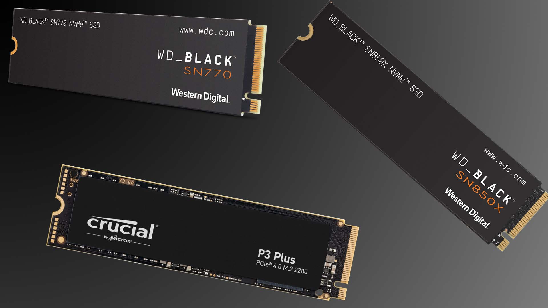 SSD NVMe Western Digital Black SN770 M.2 - 2To, PCI Express 4.0